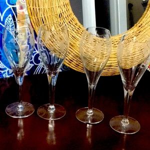 Princes House Heritage Champagne Tulip Glassware